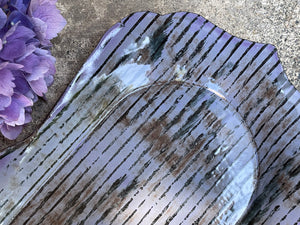 Country Rustic Violet Party Platter